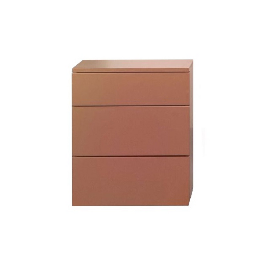 Matte Grooved Nightstand | Lema Florens