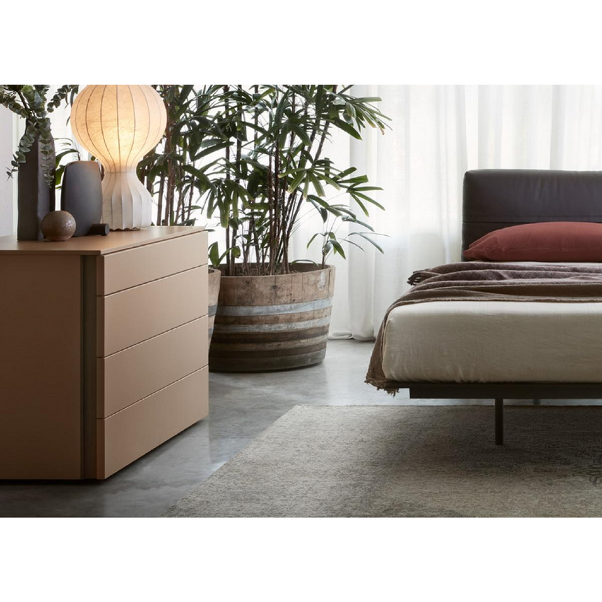 Matte Grooved Chest of Drawers | Lema Florens | Italianfurniture.com