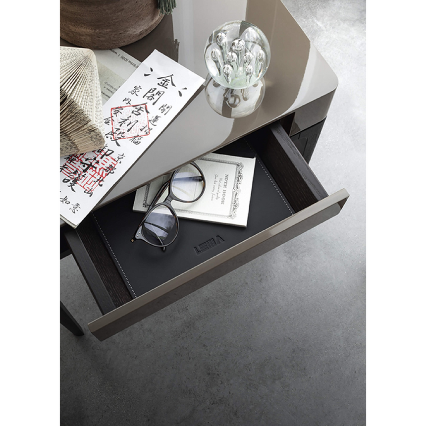 Lacquered 1-Drawer Coffee Table | Lema Vic | Italianfurniture.com