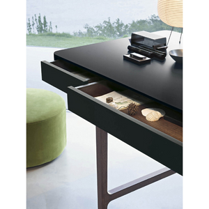 Solid Wood Minimalist Desk L | Lema Victor | Italianfurniture.com