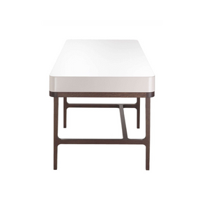 Solid Wood Minimalist Desk L | Lema Victor | Italianfurniture.com