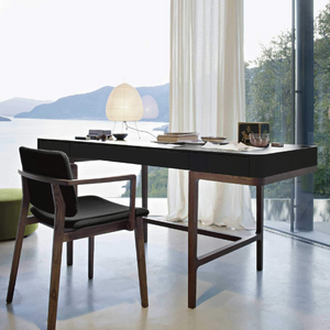 Solid Wood Minimalist Desk S | Lema Victor | Italianfurniture.com