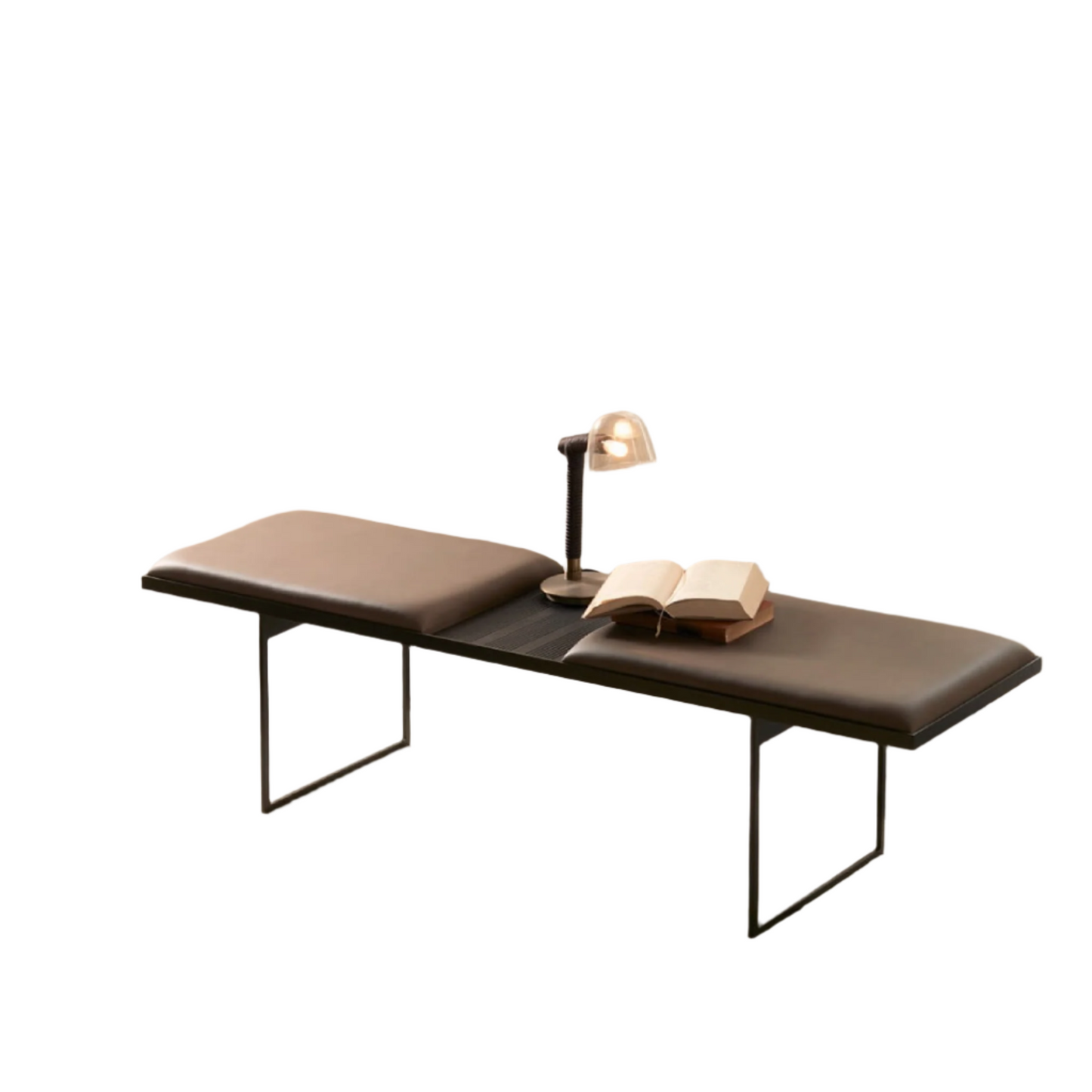 Double Cushion Metal Bench | Lema Uma