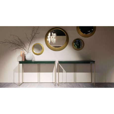 Bronze Metal Console Table | Lema Ella