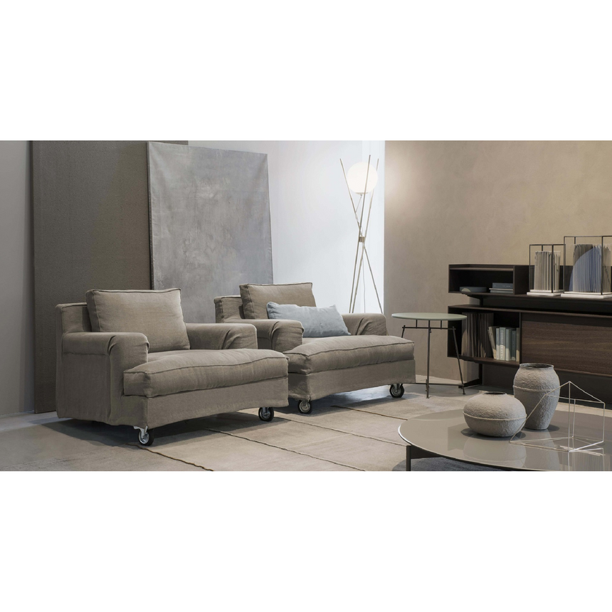 Armchair Wheeled Sofa | Lema Aberdeen | Italianfurniture.com