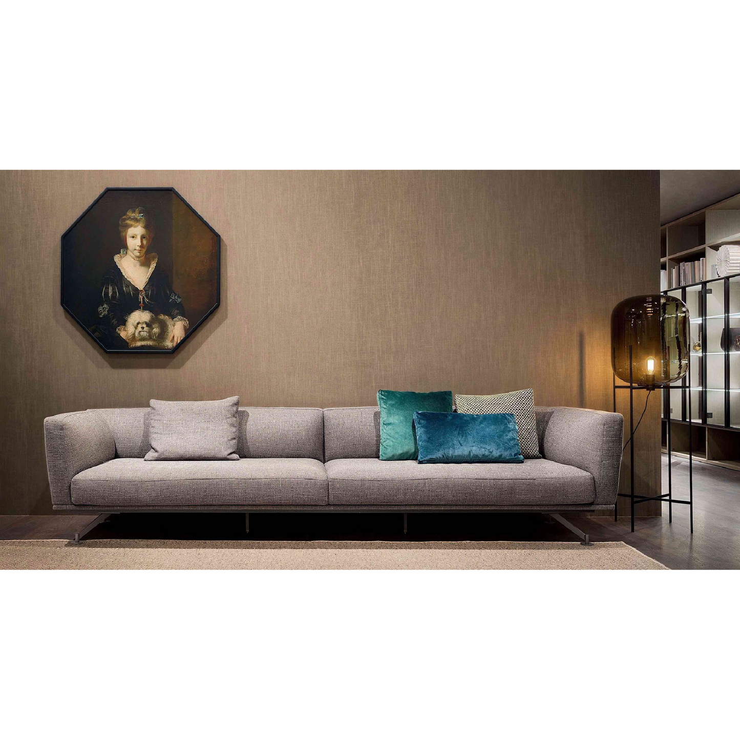 Low Squared Back Sofa | Lema Neil | ItalianFurniture.com