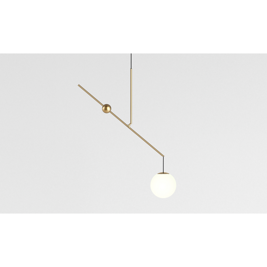 Counterweight Sphere Pendant Lamp | Luceplan Malamata Italianfurniture.com