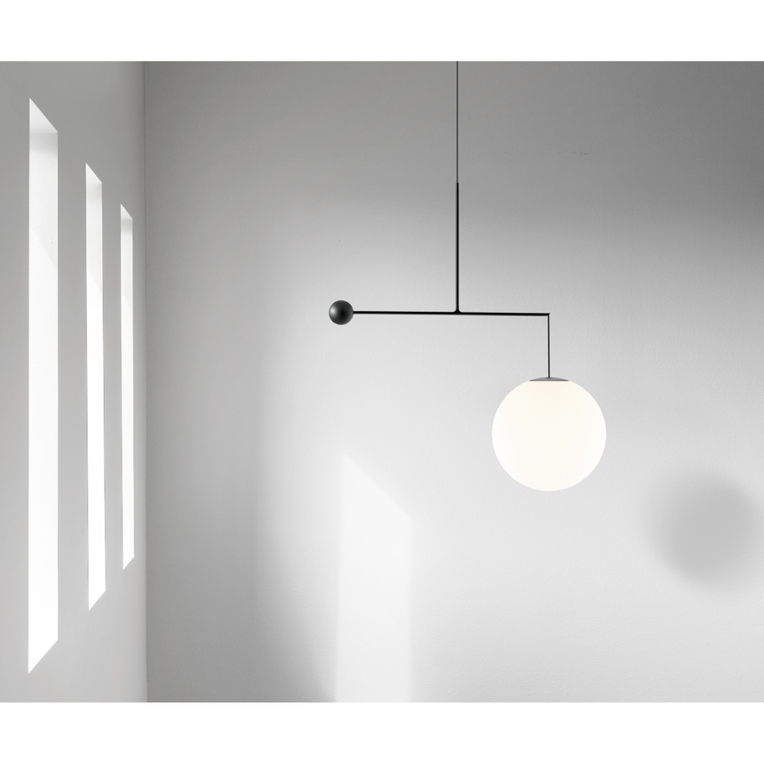 Counterweight Sphere Pendant Lamp | Luceplan Malamata Italianfurniture.com