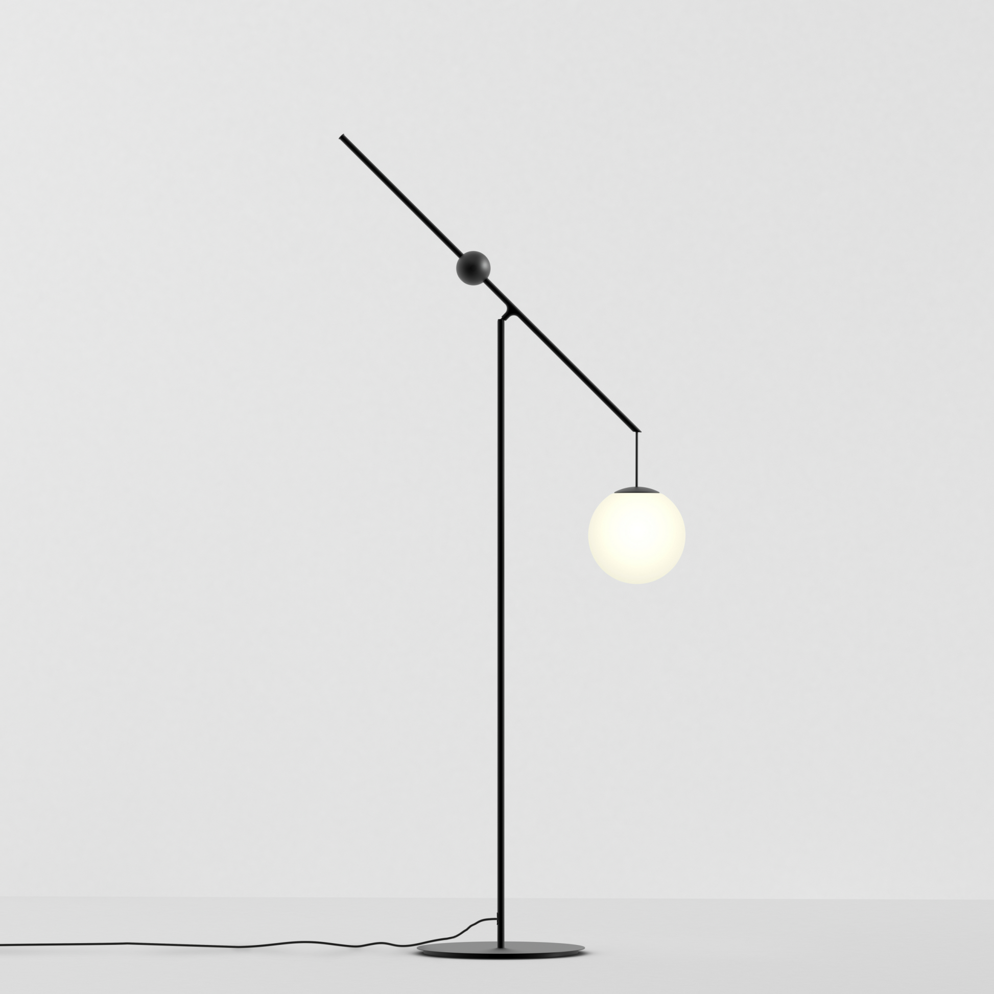 Counterweight Sphere Floor Lamp | Luceplan Malamata Italianfurniture.com