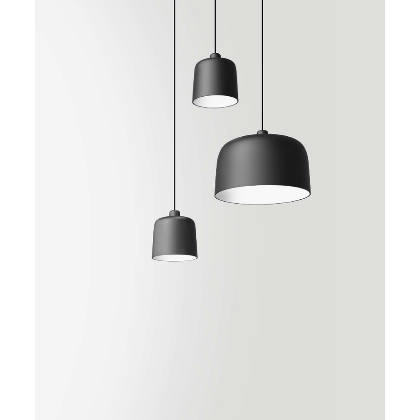 Sleek Steel Pendant Lamp | Luceplan Zile | Italianfurniture.com