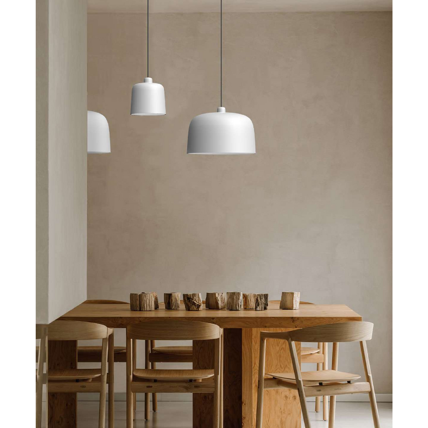 Sleek Steel Pendant Lamp | Luceplan Zile | Italianfurniture.com