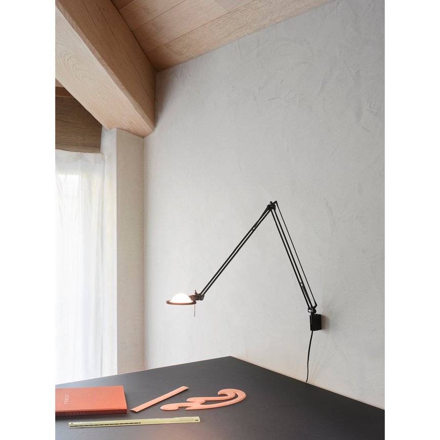 Dome Adjustable Wall Lamp | Luceplan Berenice