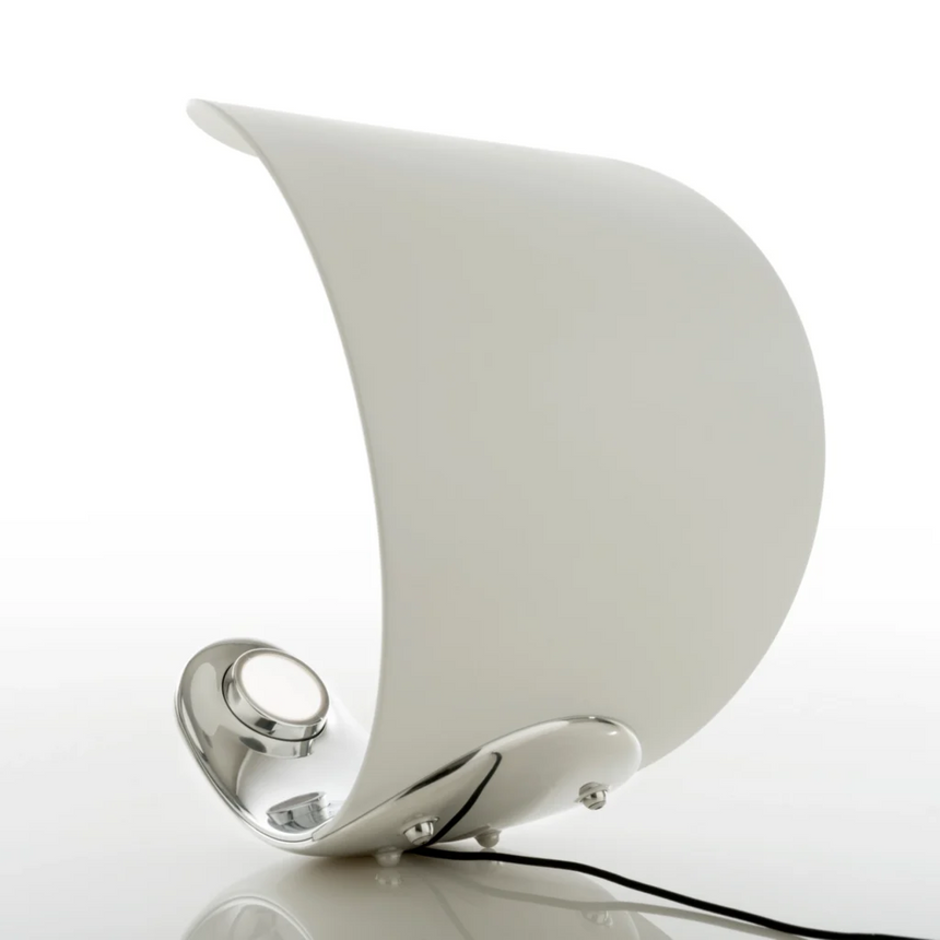 C-Shaped Table Lamp | Luceplan Curl | Italianfurniture.com