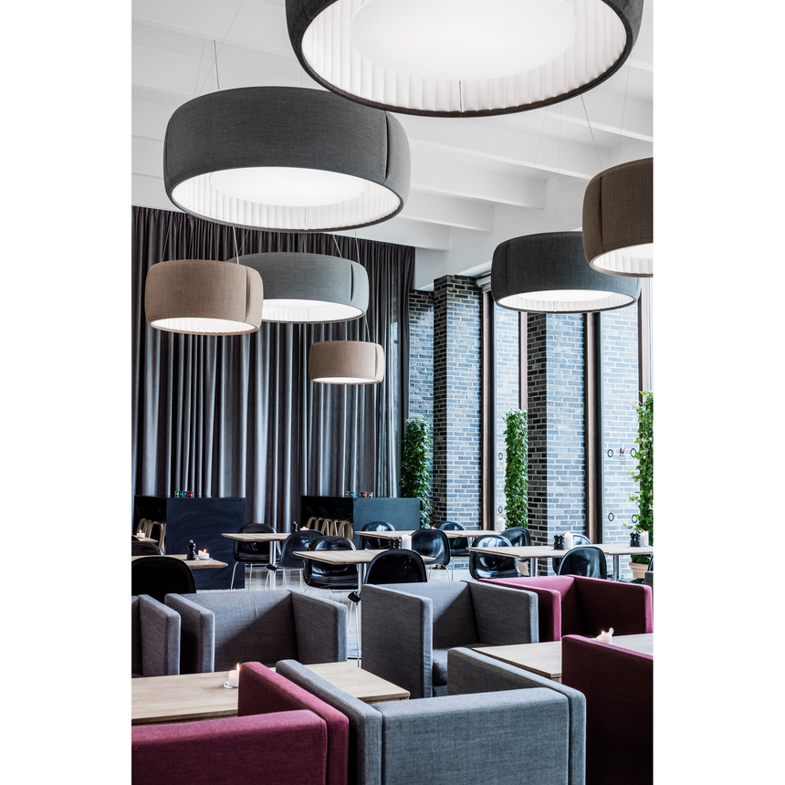 Sound-Absorbing Fabric Pendant Light | Luceplan Silenzio | Italianfurniture.com