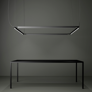 Metal Bar Pendant Lamp | Luceplan Compendium | Italianfurniture.com