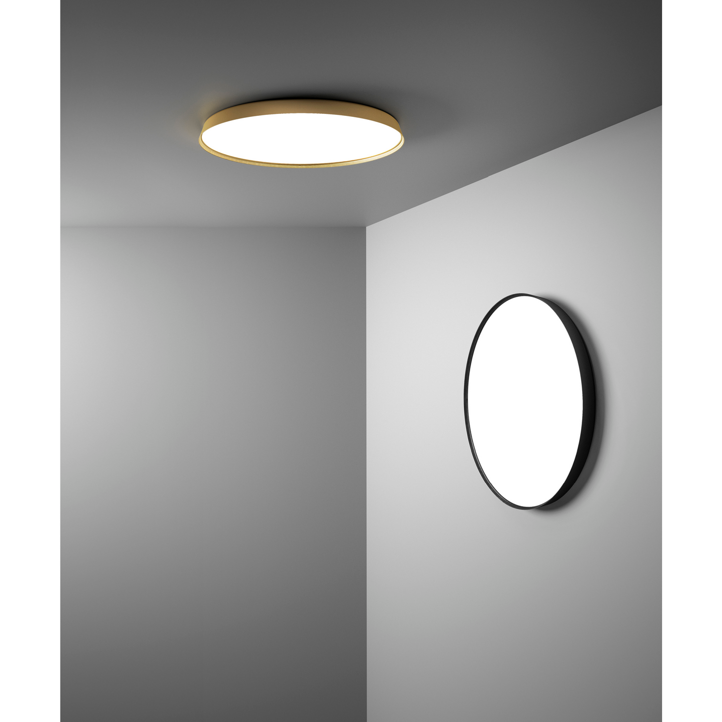 Round Wall / Ceiling Light | Luceplan Compendium Plate | Italianfurniture.com