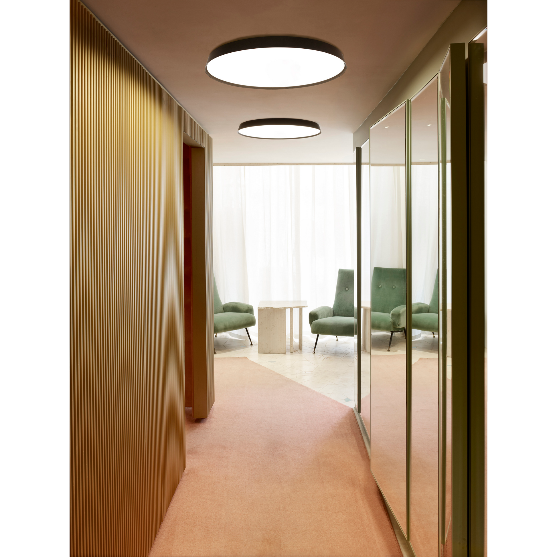 Round Wall / Ceiling Light | Luceplan Compendium Plate | Italianfurniture.com