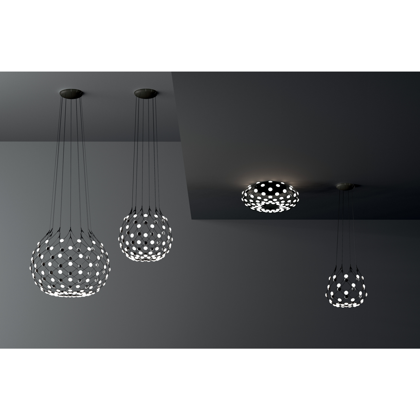 Lattice Pendant Lamp | Luceplan Mesh | Italianfurniture.com