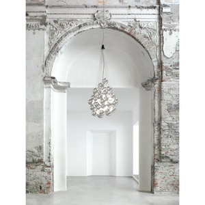 Glass Sphere Cluster Pendant Lamp | Luceplan Stochastic | Italianfurniture.com