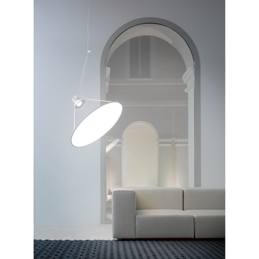 Metallized Mirror Pendant Light | Luceplan Amisol | Italianfurniture.com