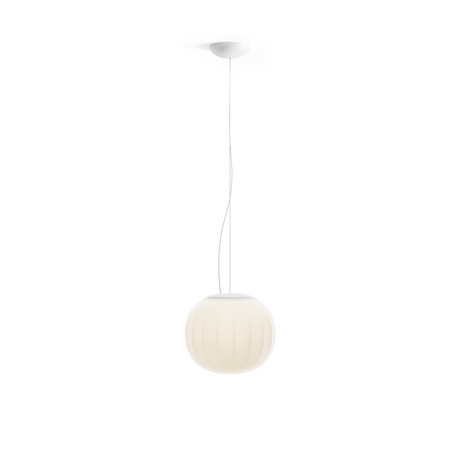 Round Blown Glass Pendant Light | Luceplan Lita | Italianfurniture.com