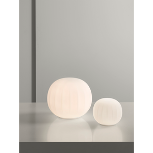 Round Glass Stemless Table Lamp | Luceplan Lita | Italianfurniture.com