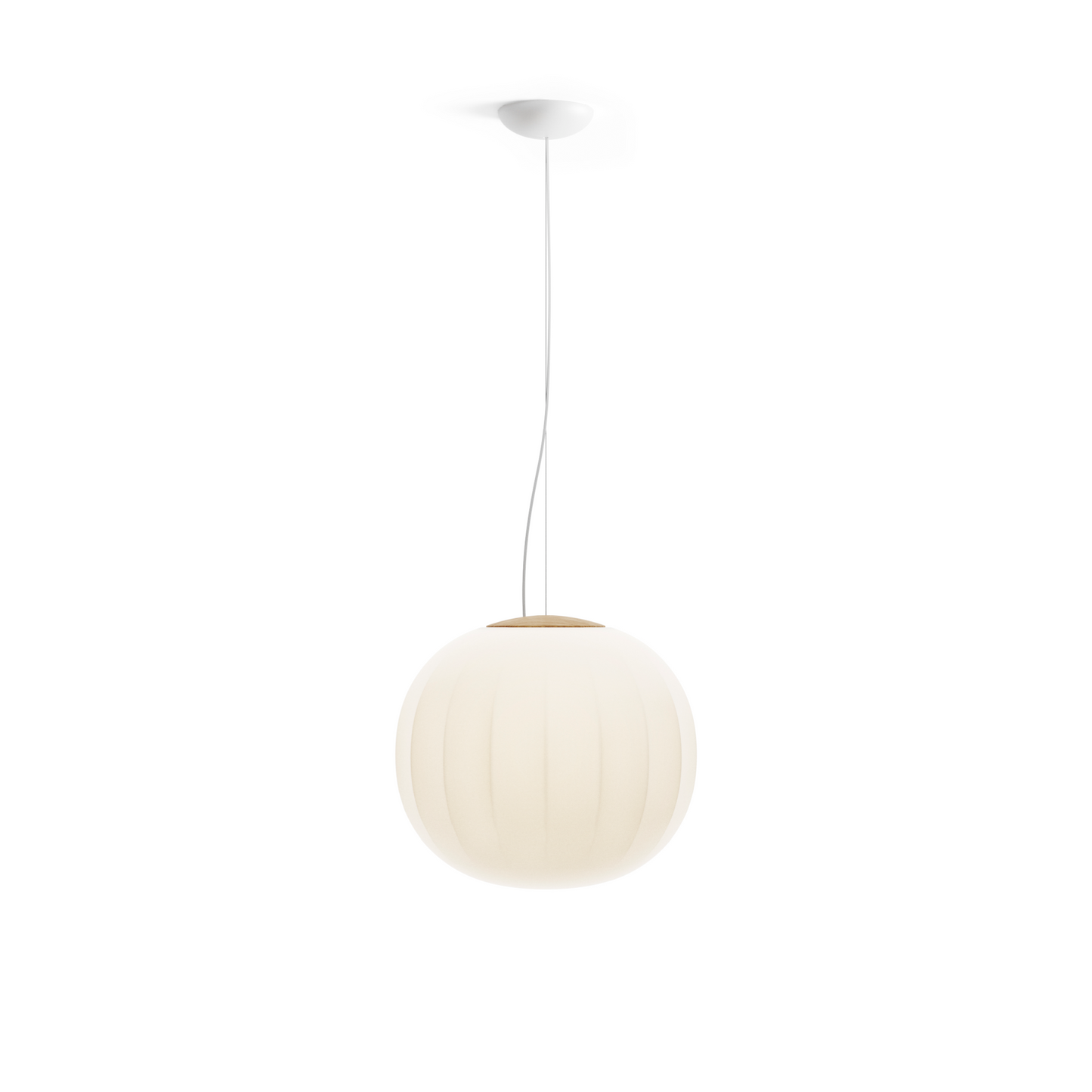 Round Blown Glass Pendant Light | Luceplan Lita | Italianfurniture.com