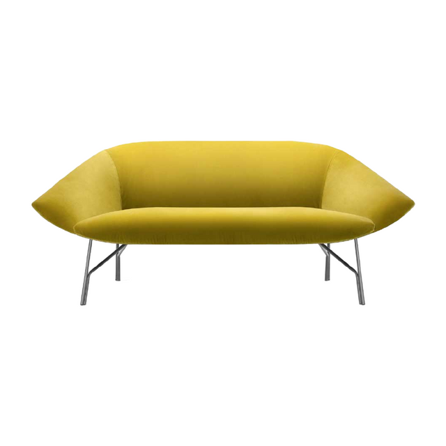 Retro Metal Framed Sofa | Lema Lennox | ItalianFurniture.com