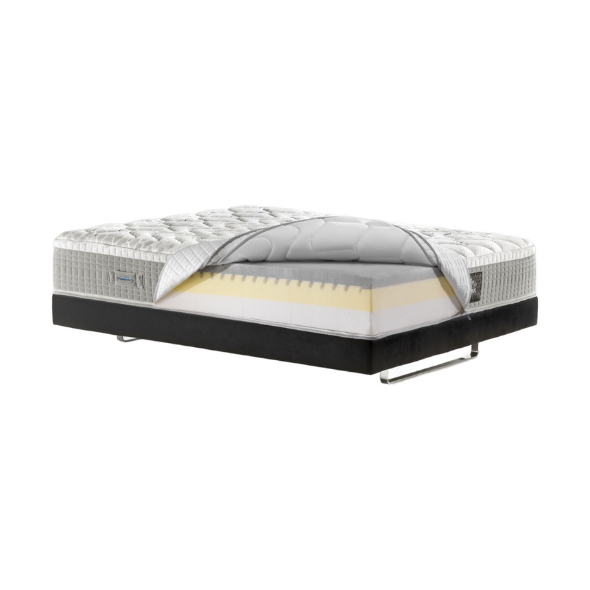 Thermoregulating Checkered Plush Mattress | Magniflex Magnistretch | Italianfurniture.com