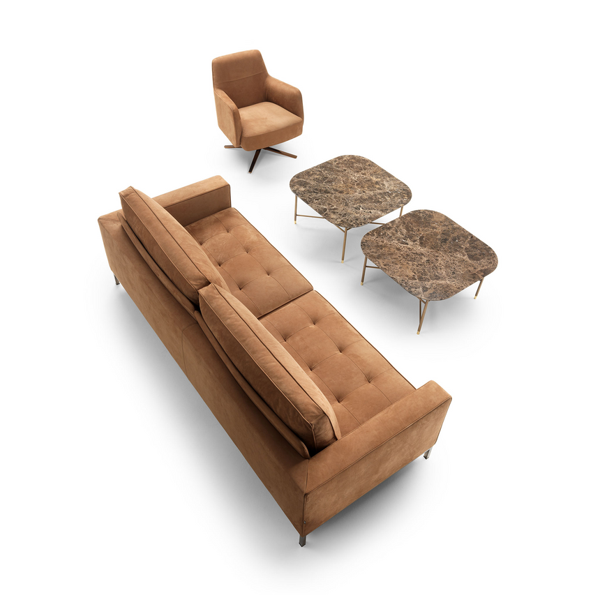 Upholstered Contemporary Sofa | Marelli Lancaster | Italianfurniture.com