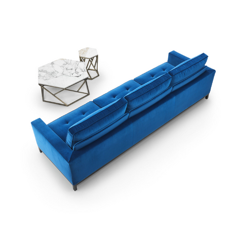 Quilted Single-Armed Side Soda | Marelli Lancaster | Italianfurniture.com