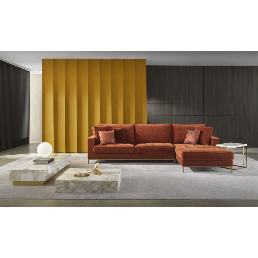 Quilted Single-Armed Side Soda | Marelli Lancaster | Italianfurniture.com