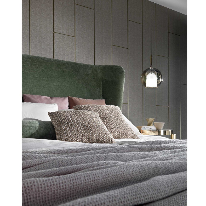 Contemporary Upholstered Bed | Marelli Nolan | Italianfurniture.com