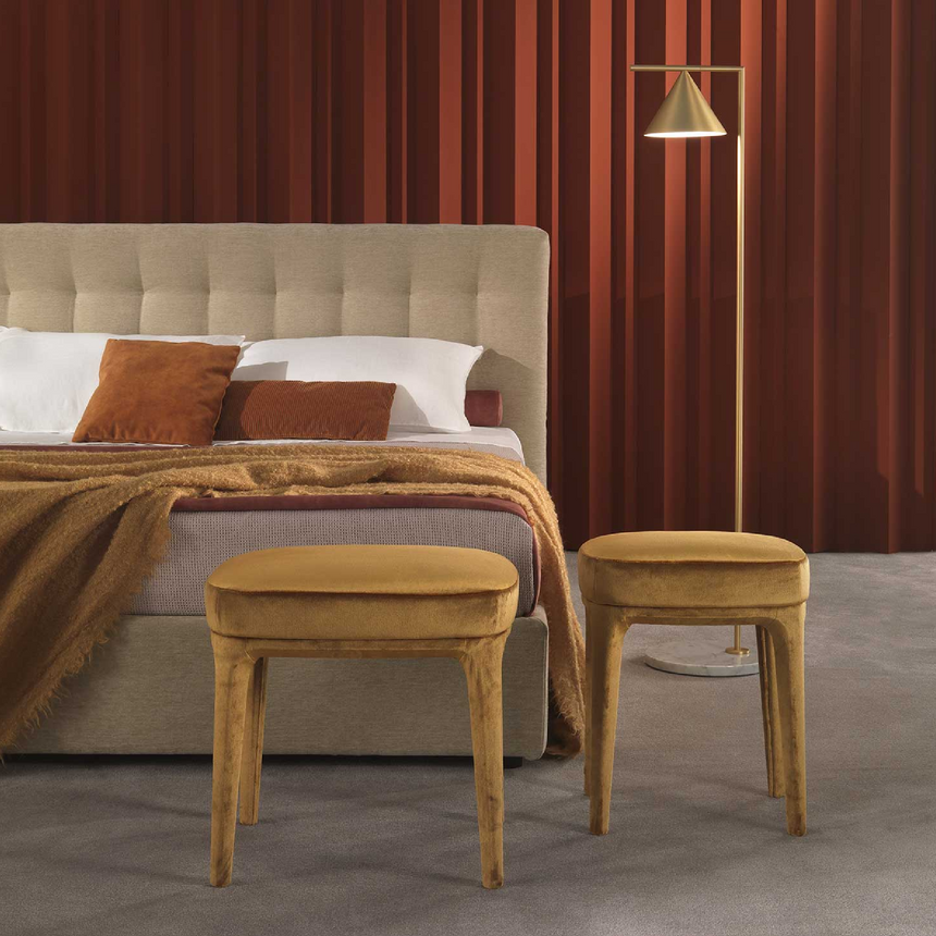 Quilted Modern Bed | Marelli Parker | Italianfurniture.com