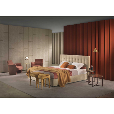 Quilted Modern Bed | Marelli Parker | Italianfurniture.com