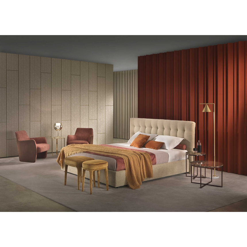 Quilted Modern Bed | Marelli Parker | Italianfurniture.com