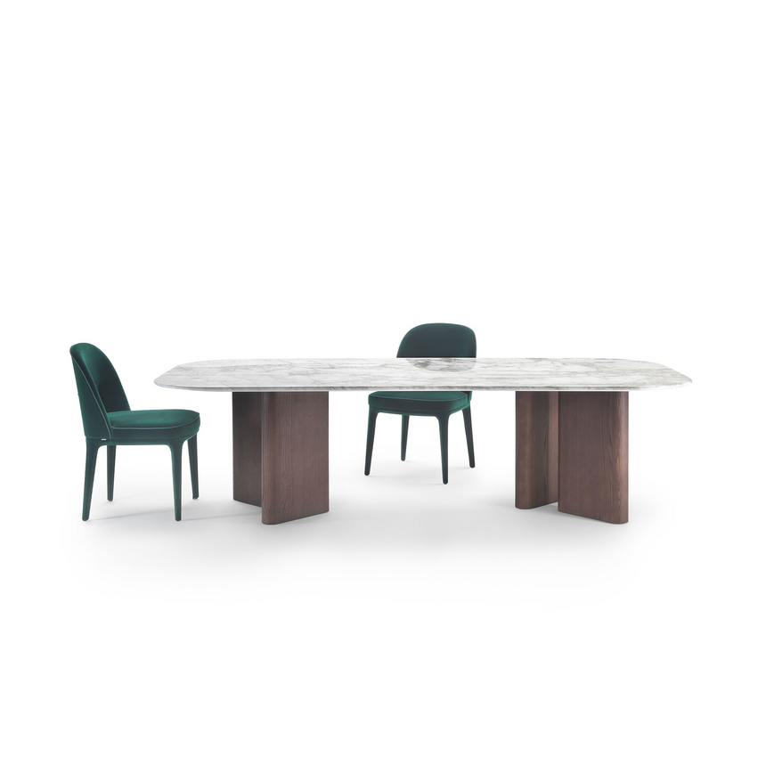 Rectangular Marble Dining Table | Marelli Arthur | Italianfurniture.com