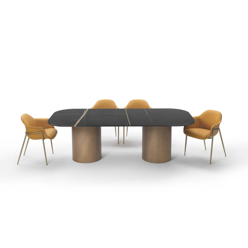 Rectangular Marble Dining Table | Marelli Arthur | Italianfurniture.com