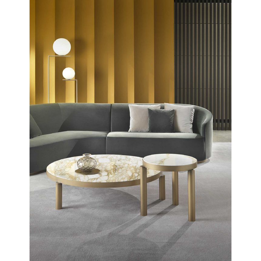 Round Marble Coffee Table | Marelli Atene | Italiafurniture.com
