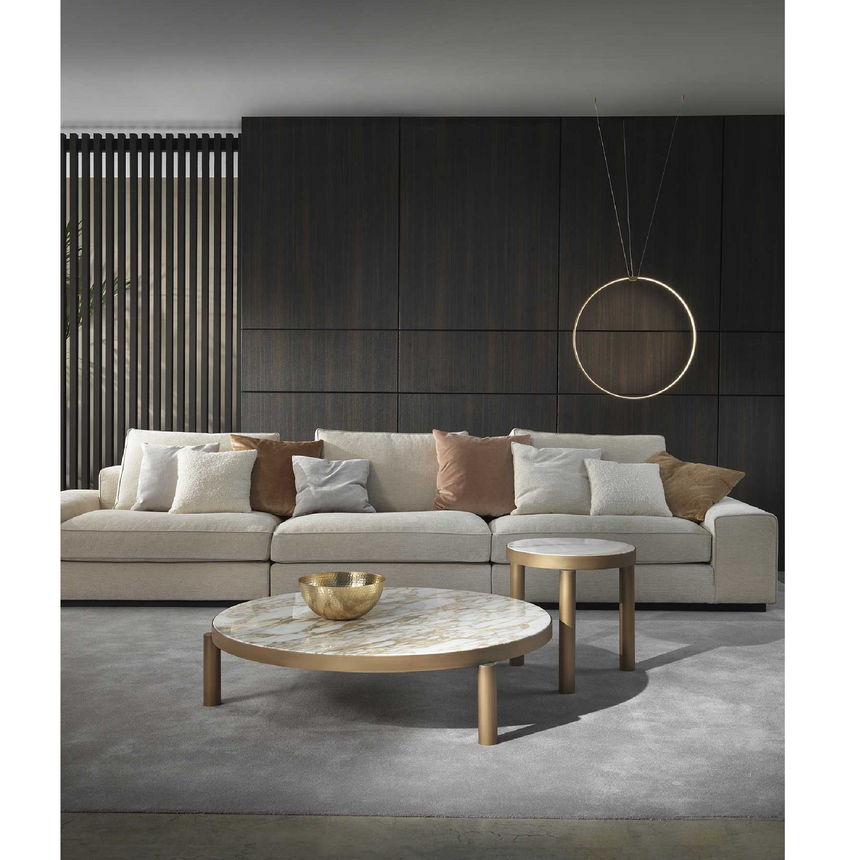 Round Marble Coffee Table | Marelli Atene | Italiafurniture.com