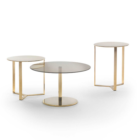 Metal Base Marble Coffee Table | Marelli Break