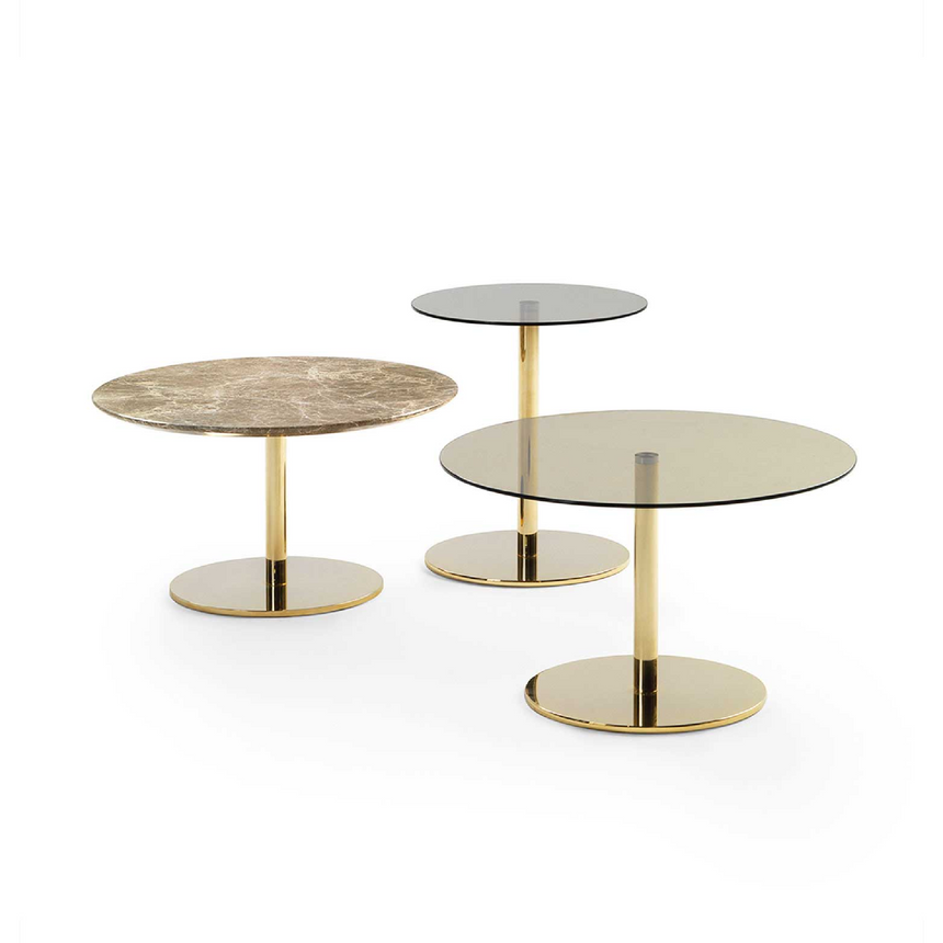 Metal Base Marble Coffee Table | Marelli Break