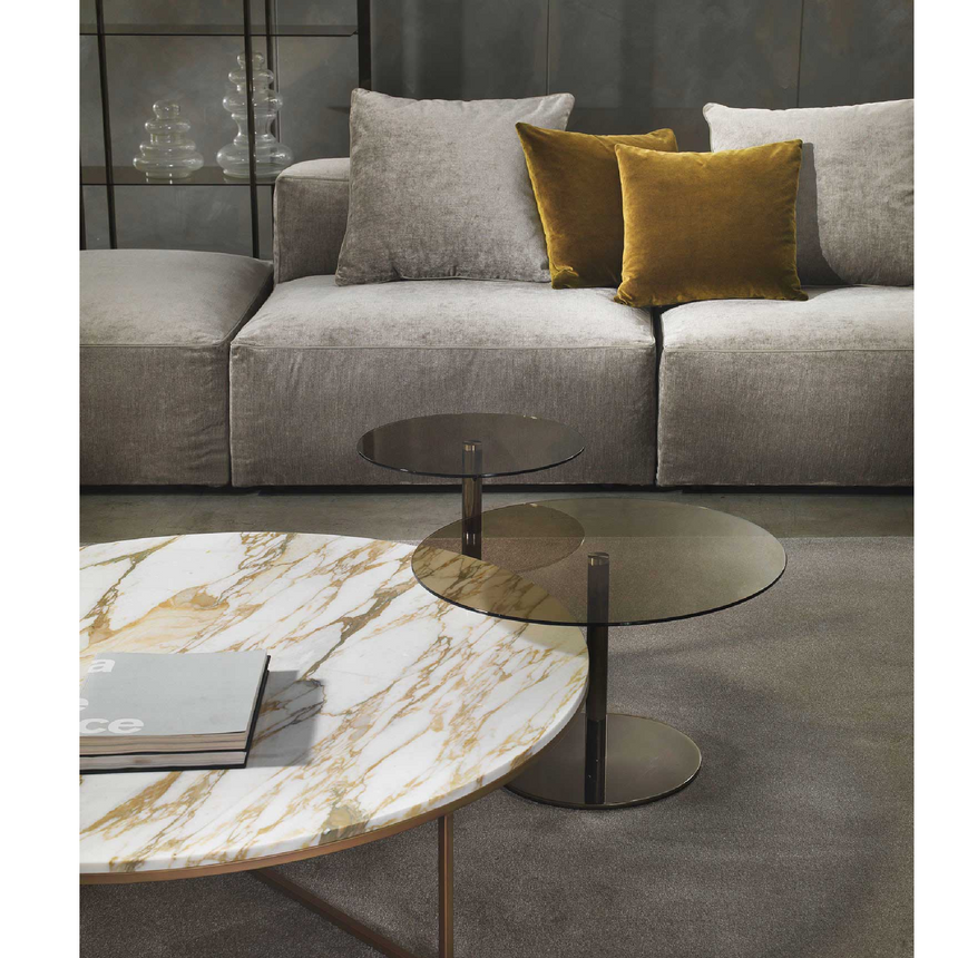 Metal Base Marble Dining Table | Marelli Break | Italianfurniture.com