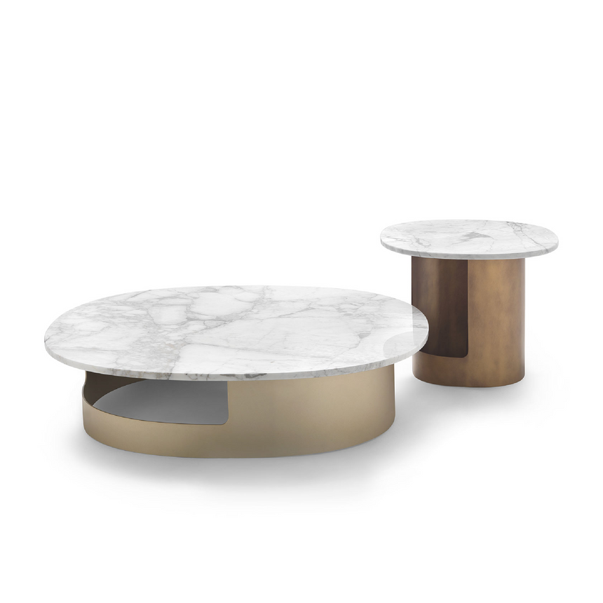 Metal Base Coffee Table | Marelli Kofi | Italianfurniture.com
