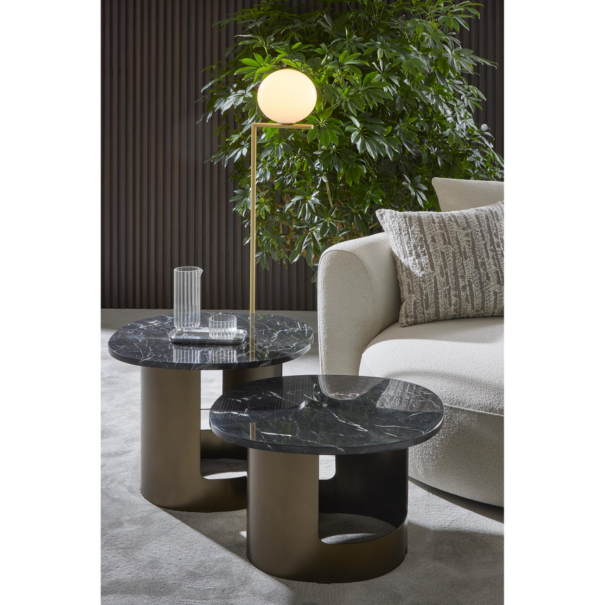 Metal Base Coffee Table | Marelli Kofi | Italianfurniture.com
