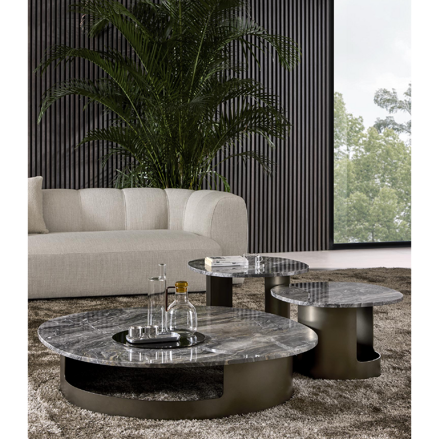 Metal Base Coffee Table | Marelli Kofi | Italianfurniture.com