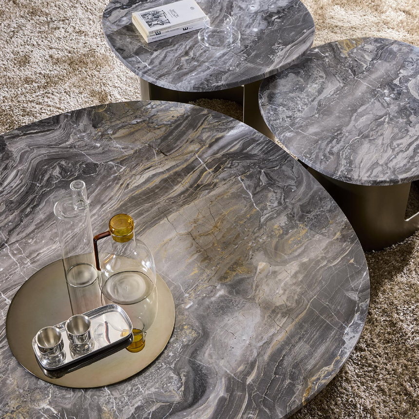 Metal Base Coffee Table | Marelli Kofi | Italianfurniture.com