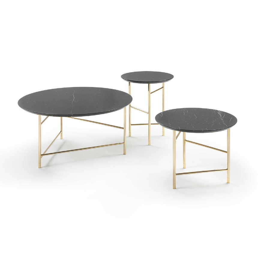 Minimalist Round Coffee Table | Marelli Kyoto | Italianfurniture.com