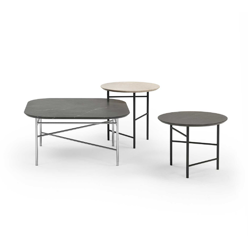 Minimalist Round Coffee Table | Marelli Kyoto | Italianfurniture.com