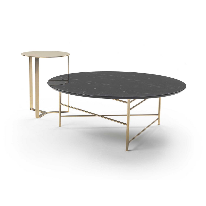 Minimalist Round Coffee Table | Marelli Kyoto | Italianfurniture.com